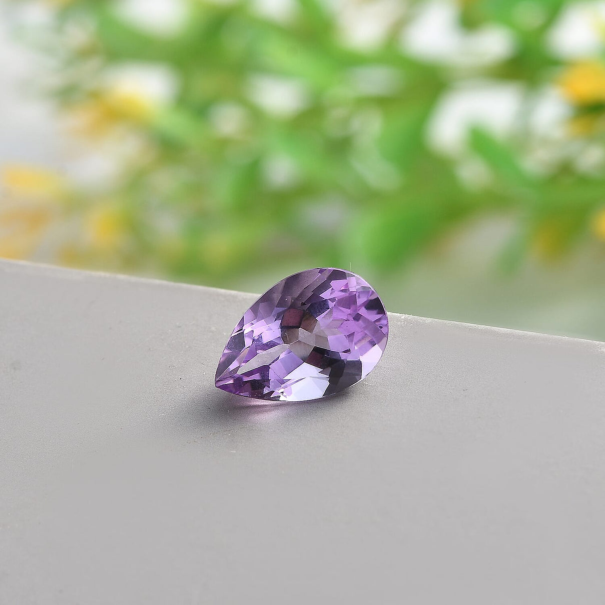 Bolivian Amethyst Loose Gemstone in Pear Shape (12x8mm) 7827274 2