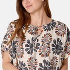 Paramour Boho Top (One Size, 10-20) - Navy