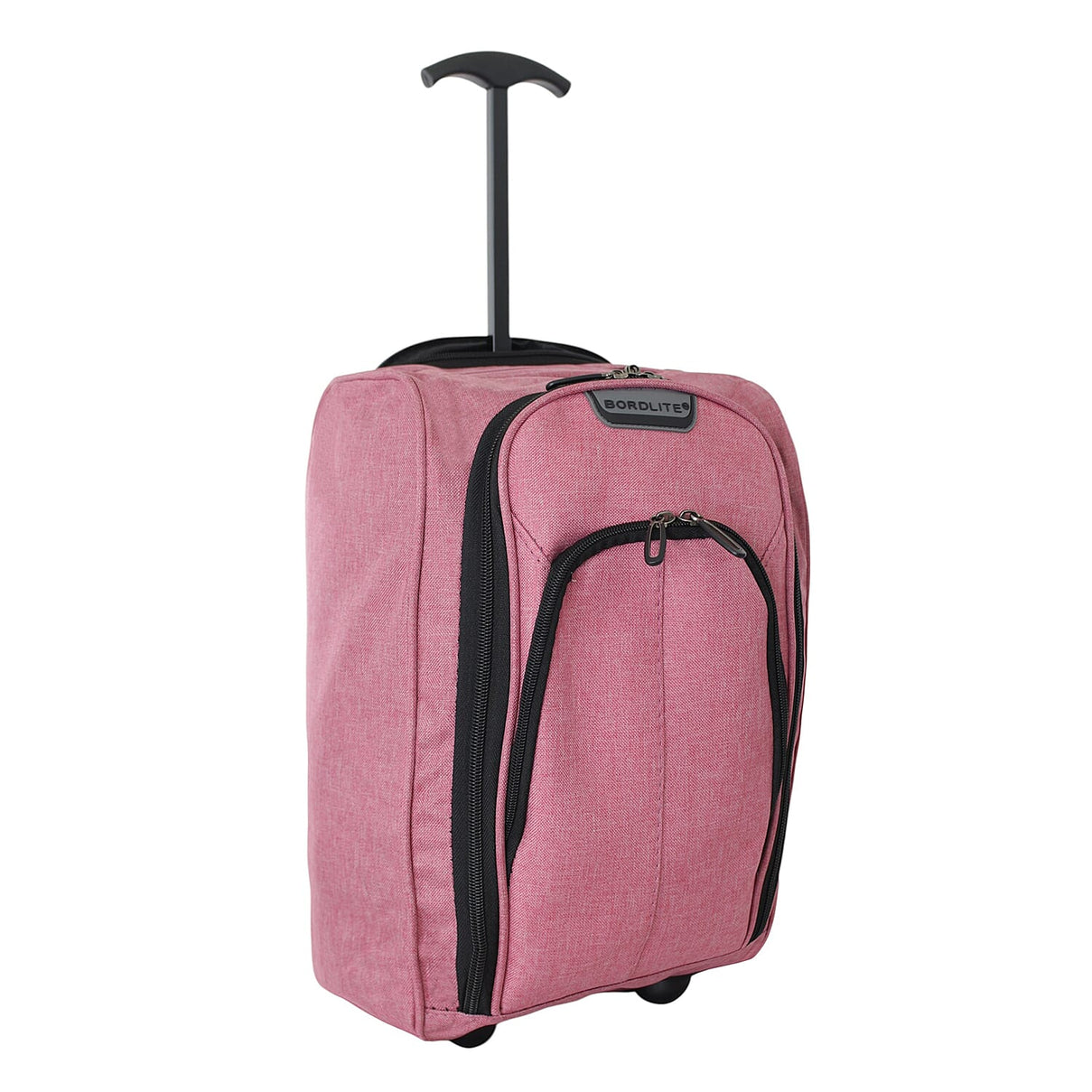 Bordlite Ryanair &amp; EasyJet Underseat Cabin Bag with Wheels (40x25x20cm) - Rose 8227527 1