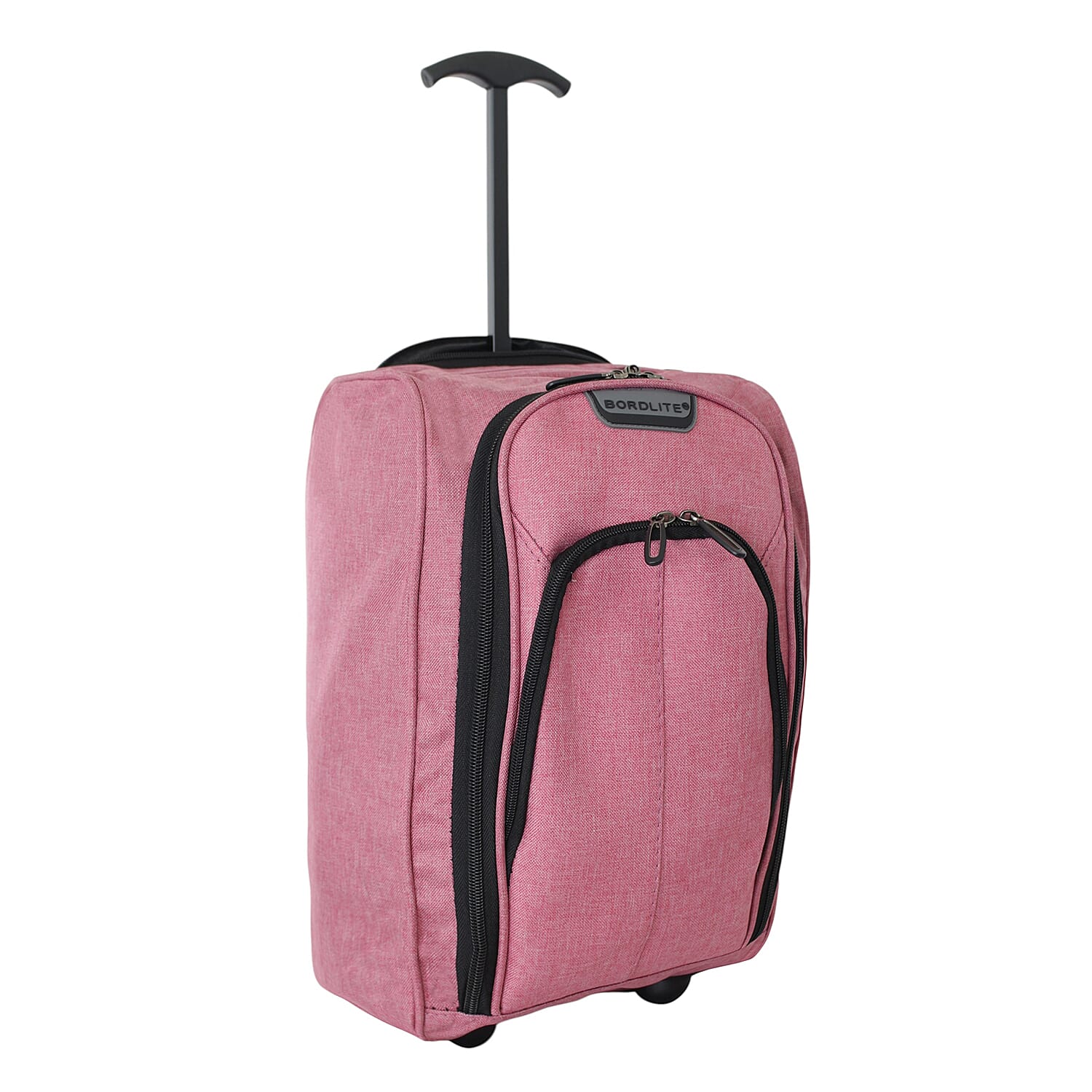 Bordlite Ryanair &amp; EasyJet Underseat Cabin Bag with Wheels (40x25x20cm) - Rose 8227527 1