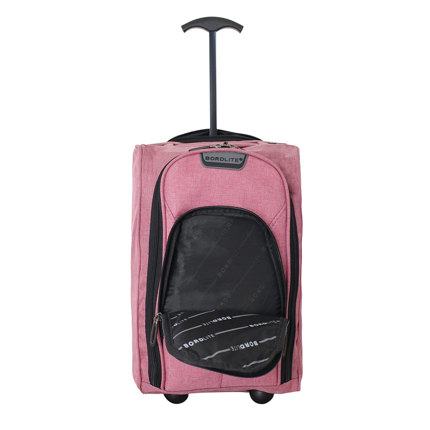 Bordlite Ryanair &amp; EasyJet Underseat Cabin Bag with Wheels (40x25x20cm) - Rose 8227527 2