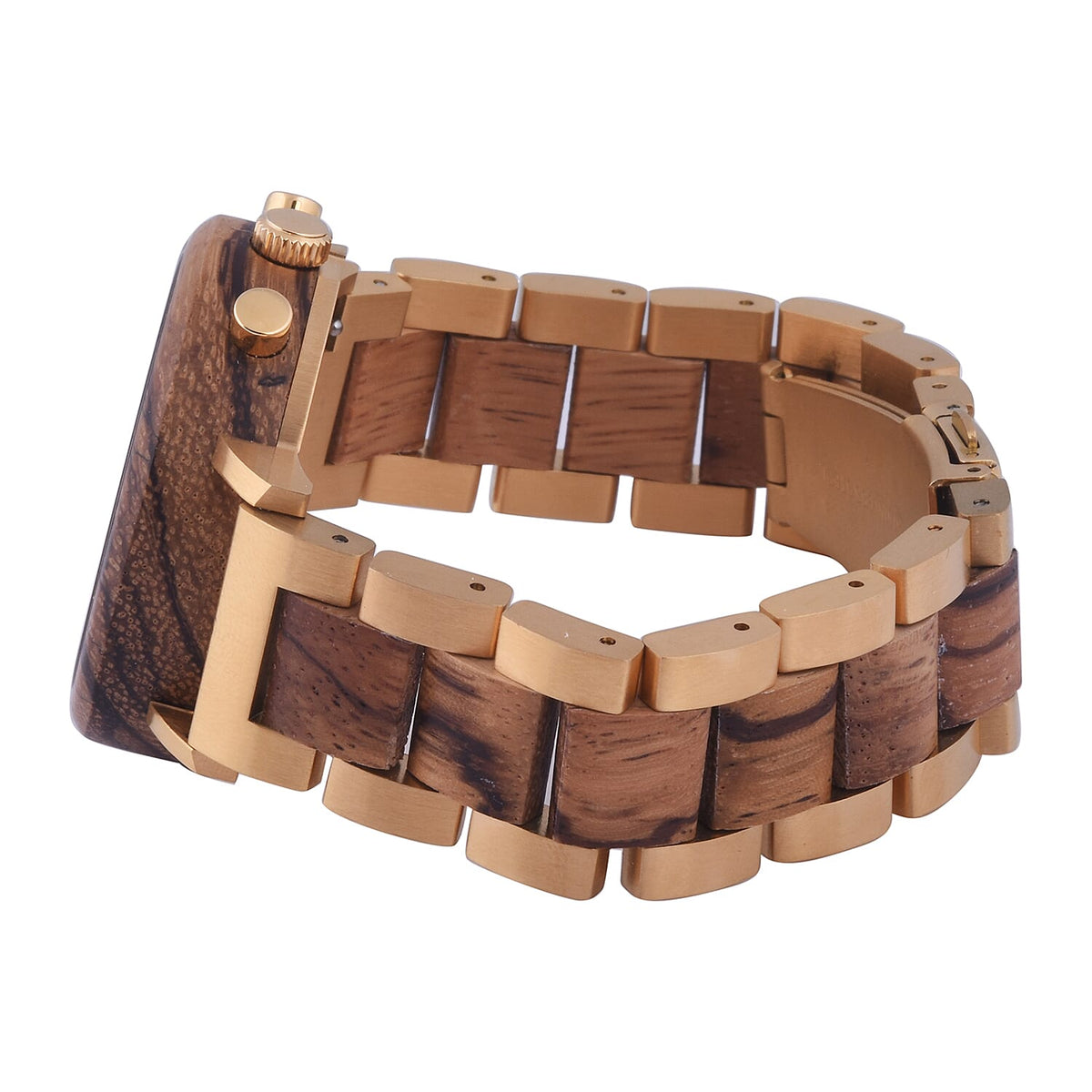 Botanica Goldthorn Zebrano Wood and Stainless Steel Watch - Rose 6022508 4