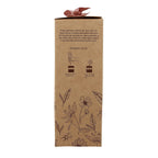 Botanical Aroma Therapy Room Diffuser with Sola Flower in Roasted Jar (120 ml) - Red