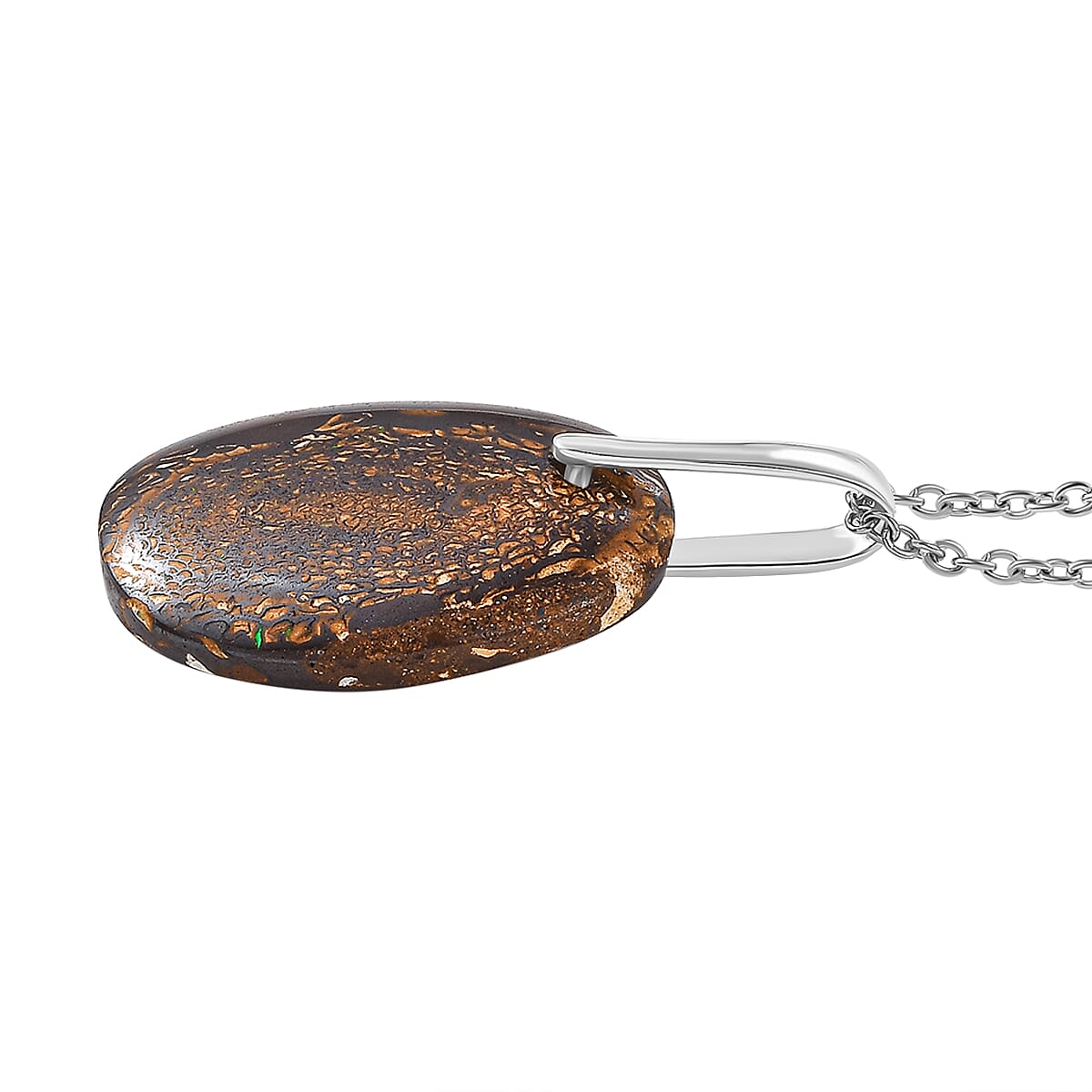Boulder Opal Pendant with Free Chain (Size 20) 25 ct. 4300048 4