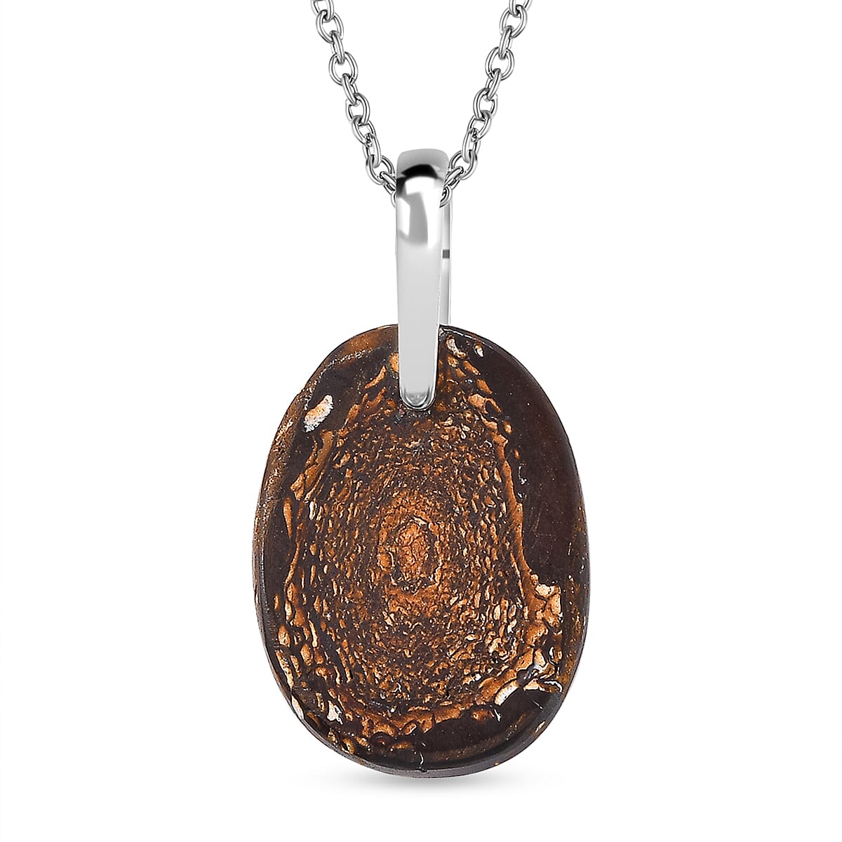 Boulder Opal Pendant with Free Chain (Size 20) 25 ct. 4300048 5