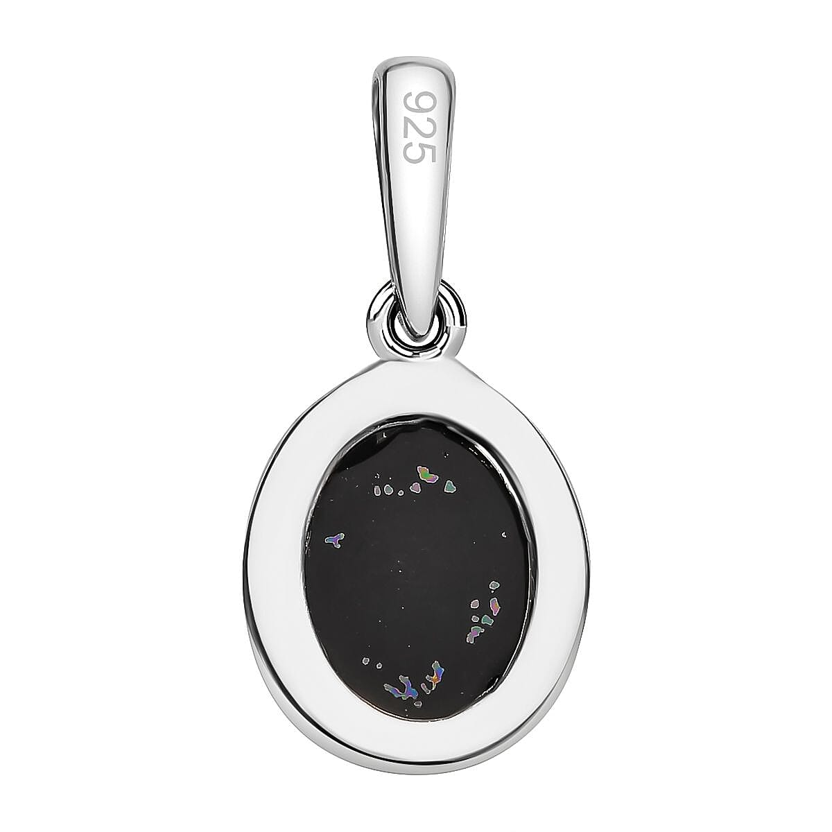 Boulder Opal Triplet Pendant in Platinum Overlay Sterling Silver 7561183 4