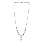 Boulder Opal and Natural Zircon Necklace (Size - 20) with Magnetic Clasp in 2.15 Ct.