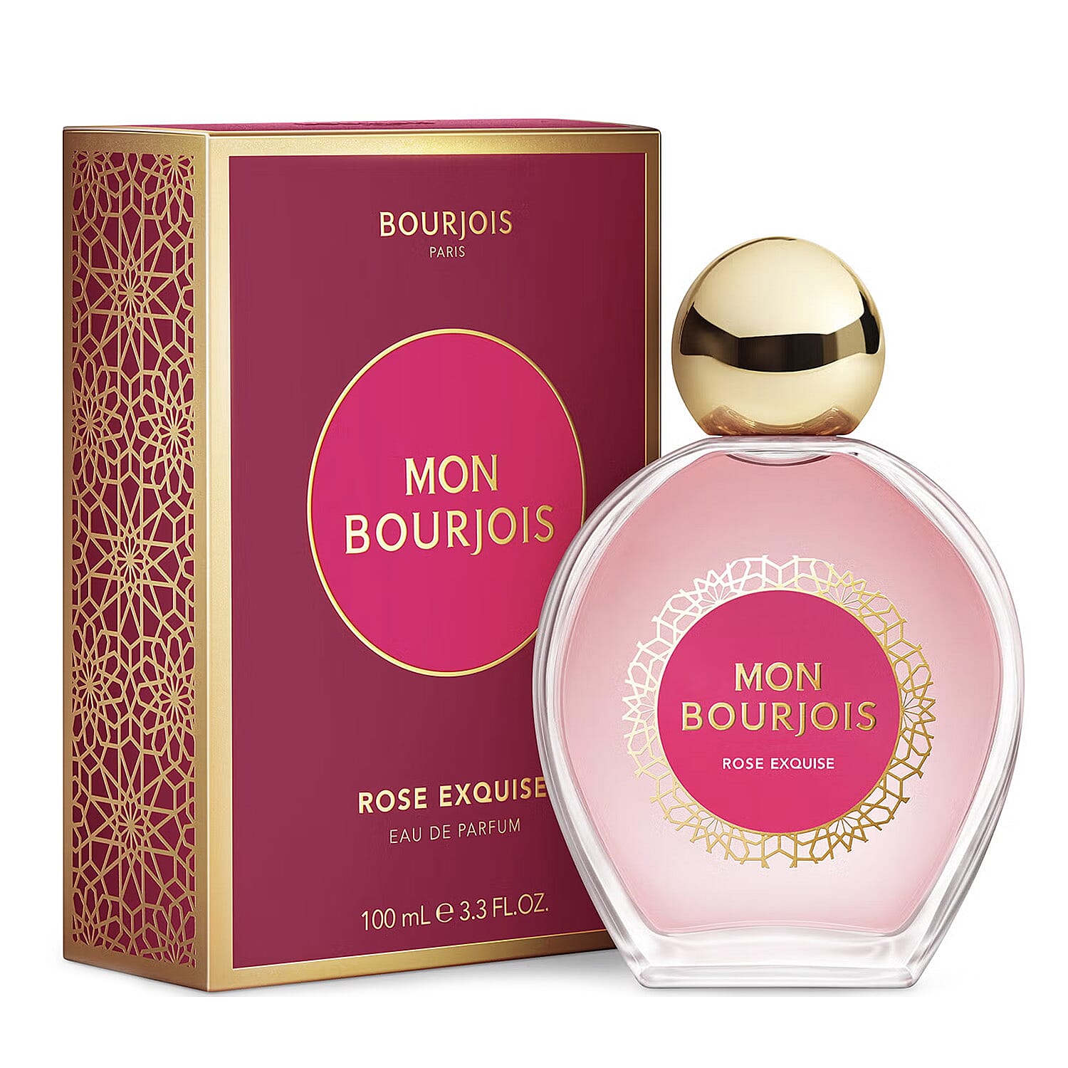 Bourjois Rose Exquise (EDP) Perfume - 100ml 8212207 0
