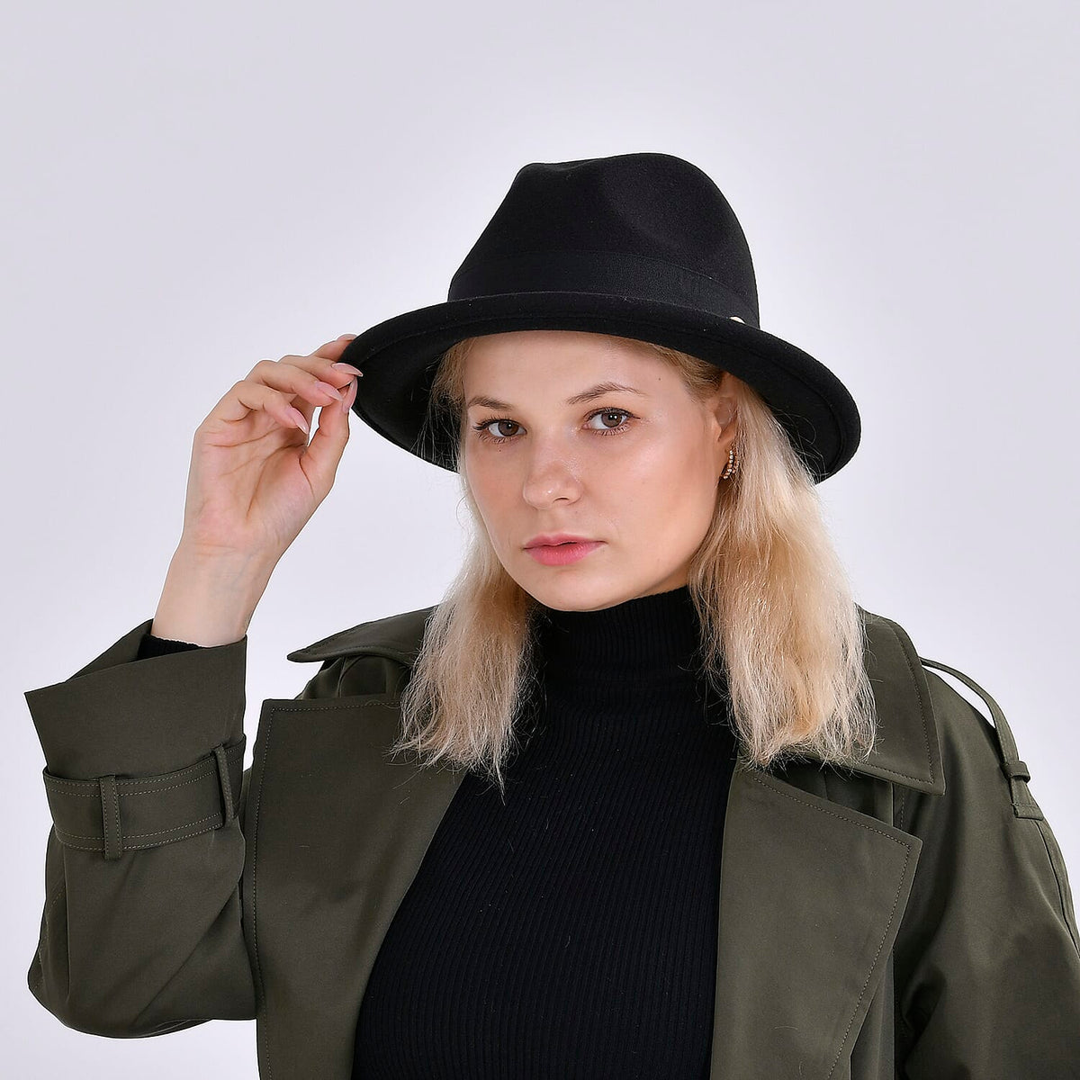Fedora Hat Size 58cm One Size Color - Black 7830491 2