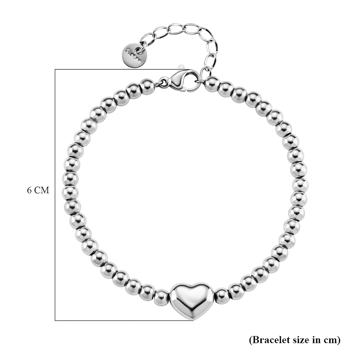 Bracelet (Size - 7.5 with Ext) in Silver Tone 8193661 5