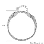 Bismark Bracelet (Size - 7 - 1 Ext) with Lobster Clasp