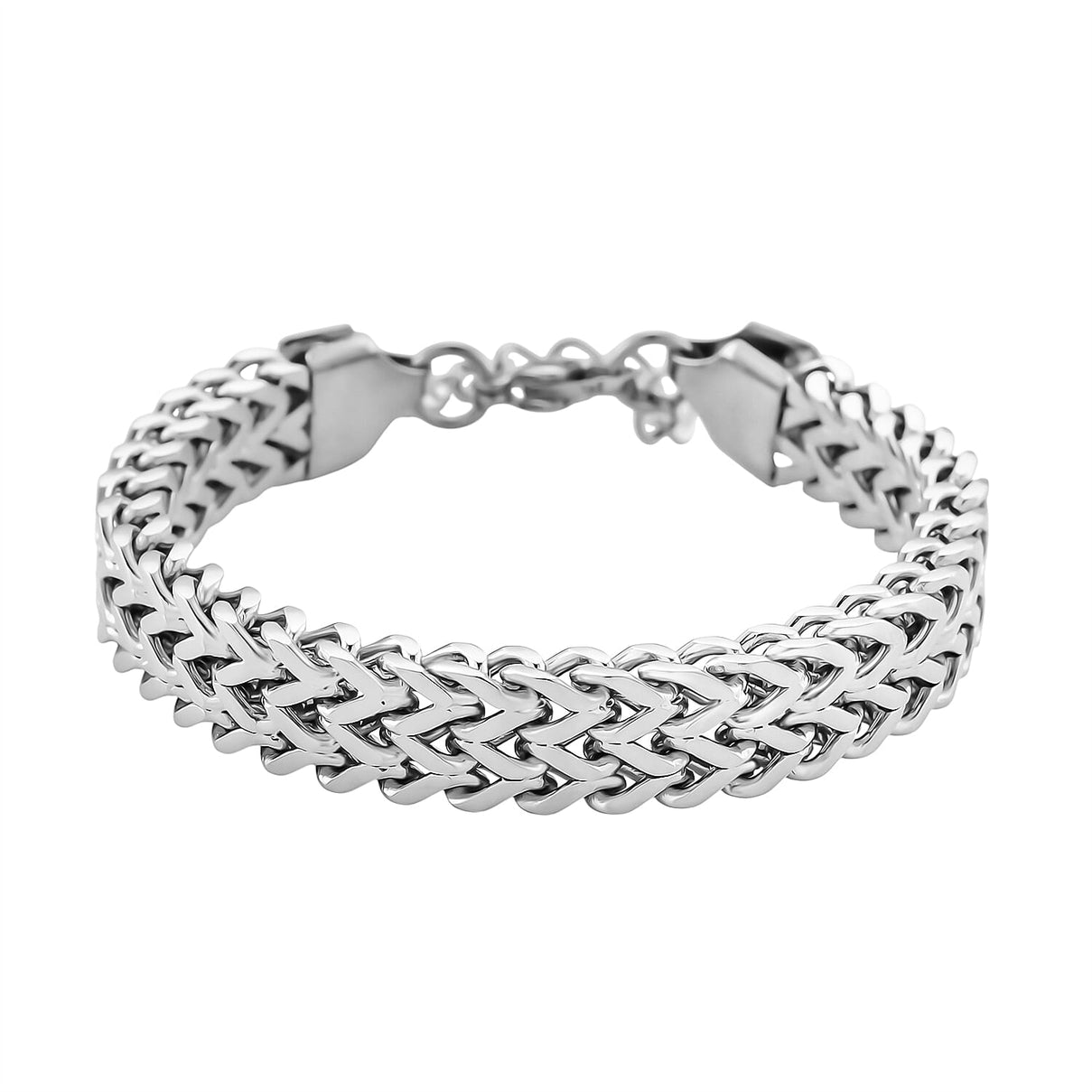 Designer Inspired - Silver Plated Bracelet (Size - 7 - 1 Ext) 8193639 0