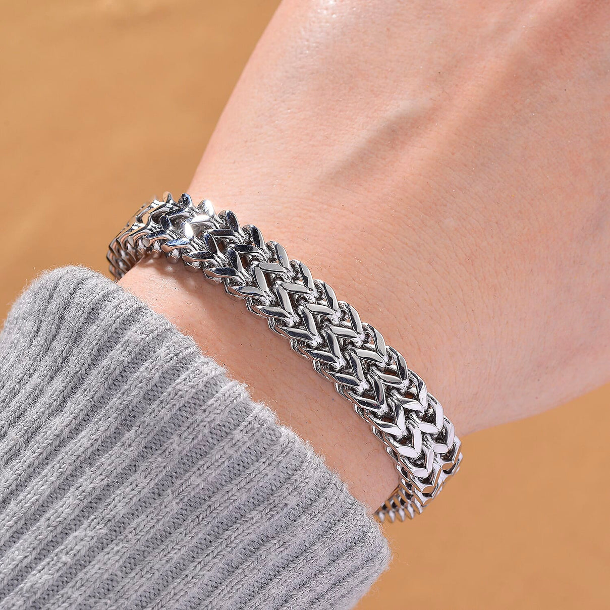 Designer Inspired - Silver Plated Bracelet (Size - 7 - 1 Ext) 8193639 2