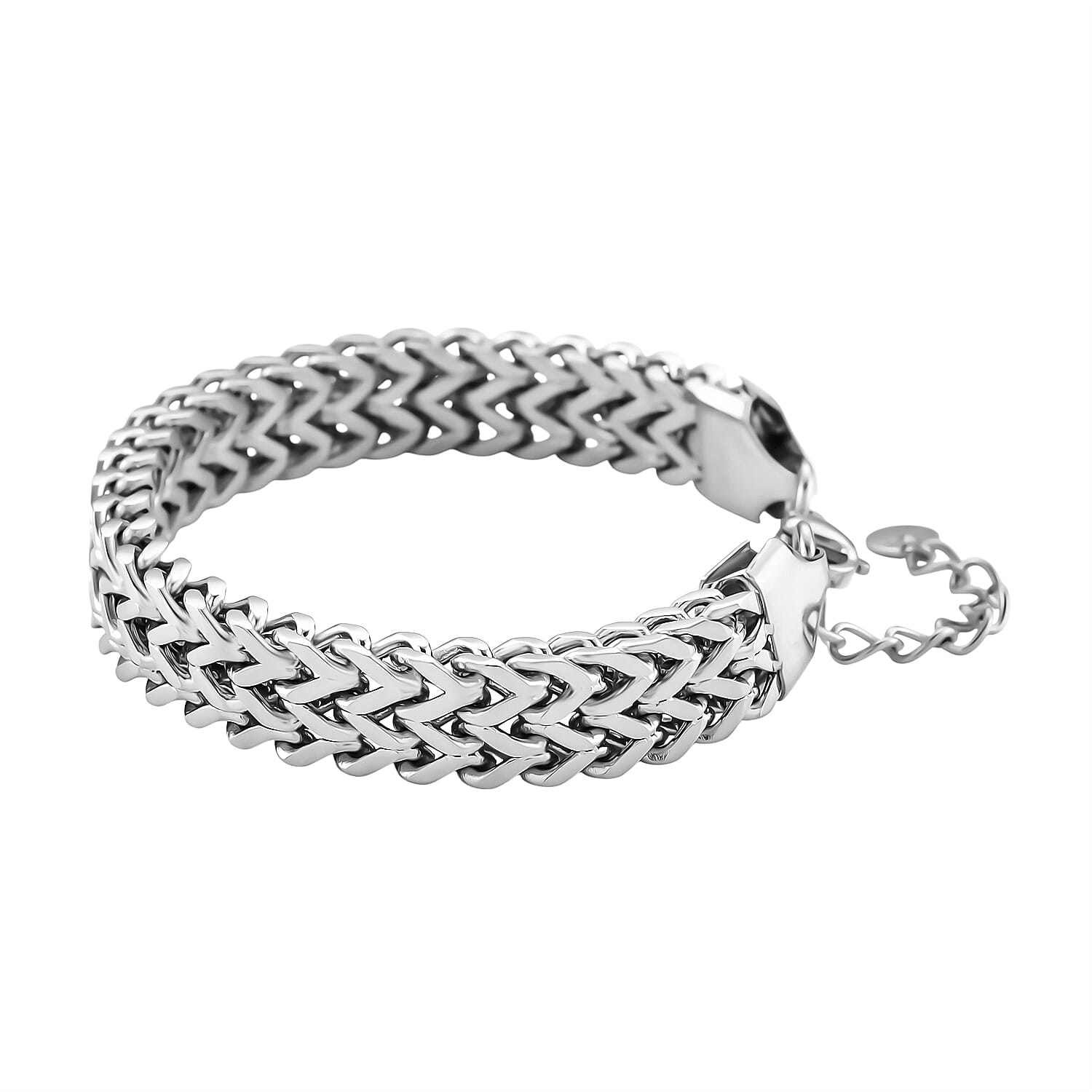 Designer Inspired - Silver Plated Bracelet (Size - 7 - 1 Ext) 8193639 3