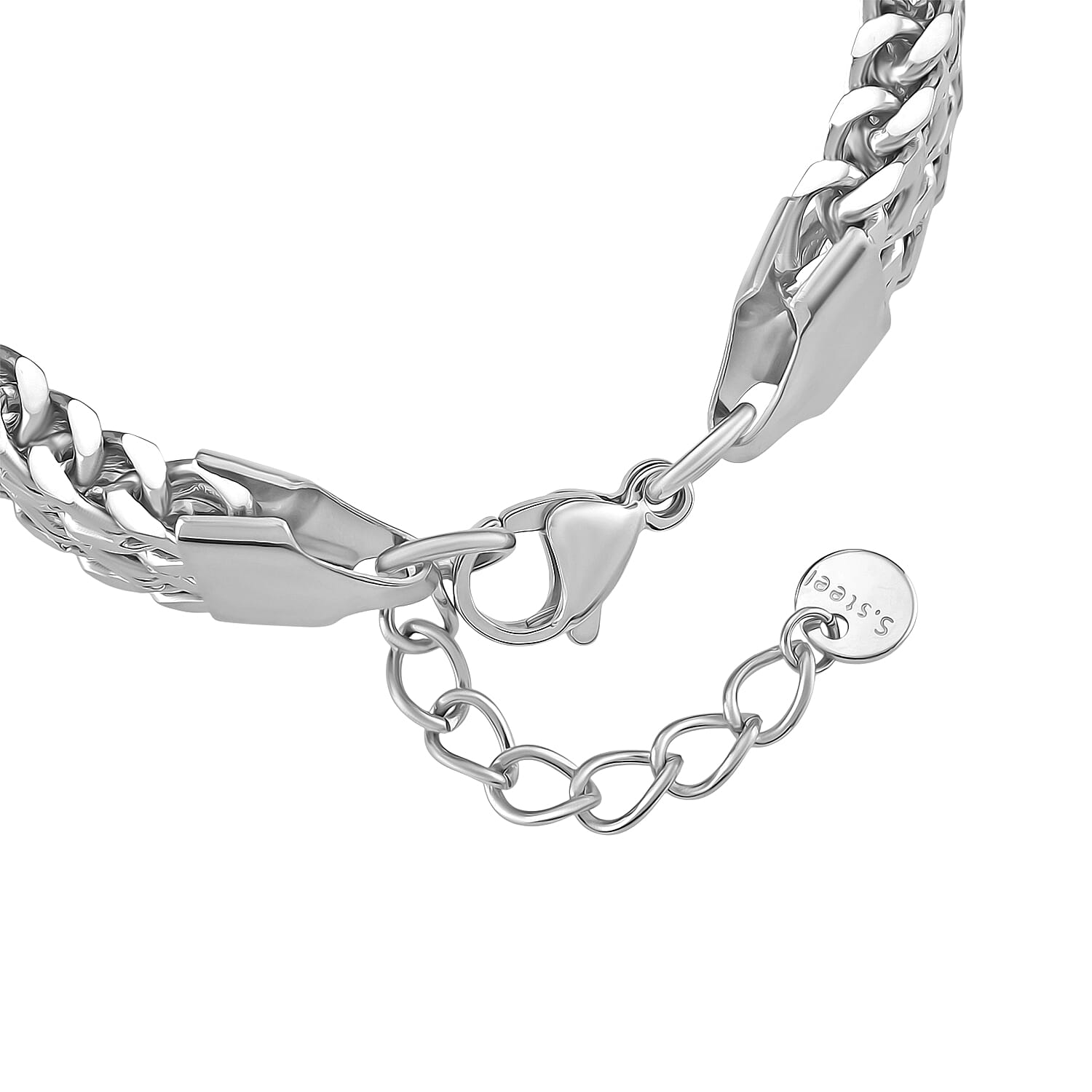 Designer Inspired - Silver Plated Bracelet (Size - 7 - 1 Ext) 8193639 4