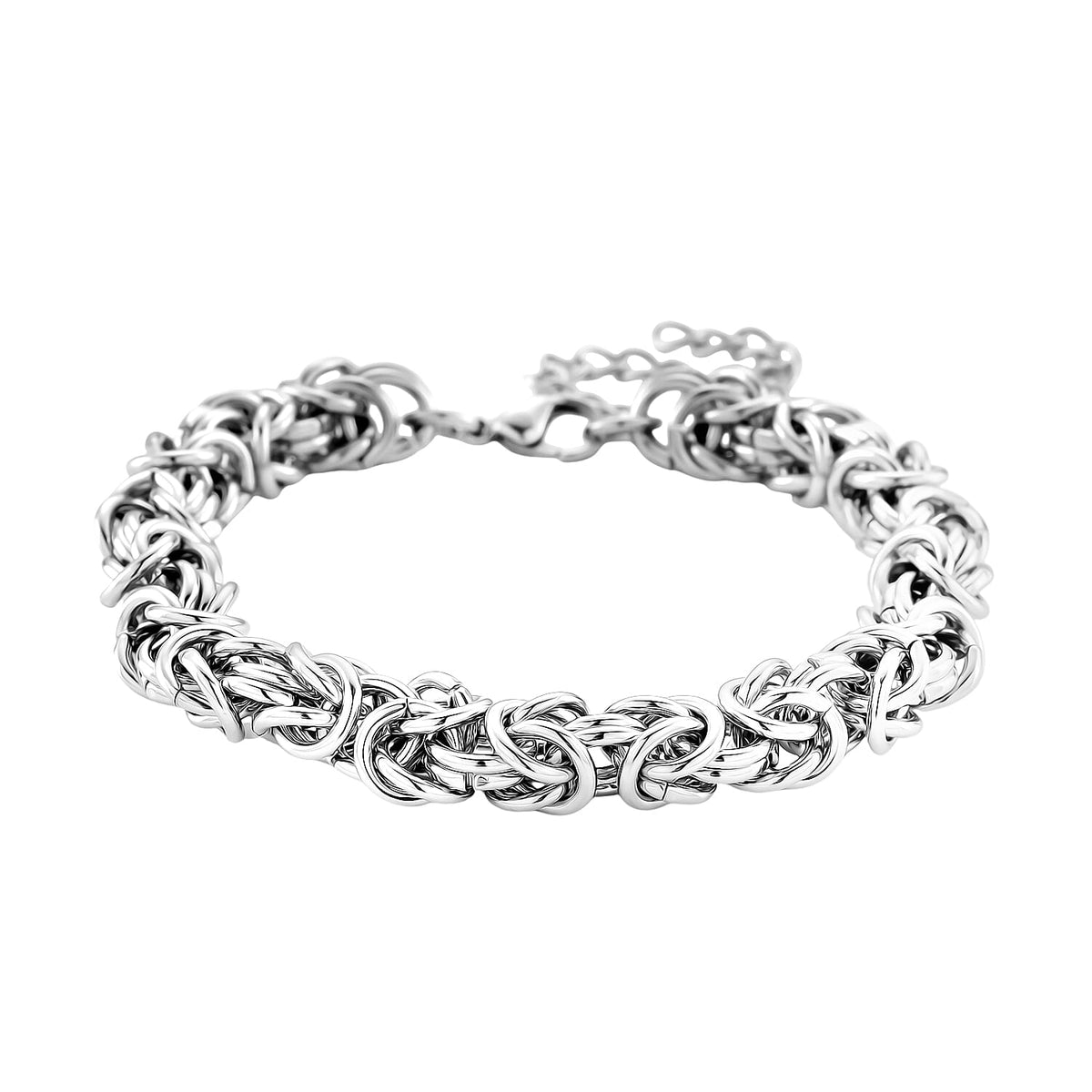 Close Out  Deal - Byzantine Bracelet (Size - 7.5 - 1.5 Ext) with Lobster Clasp 8207558 0