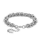 Close Out  Deal - Byzantine Bracelet (Size - 7.5 - 1.5 Ext) with Lobster Clasp