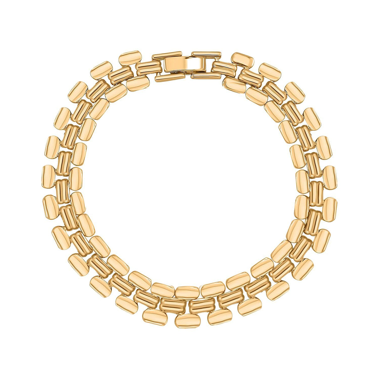 One Time Close Out - Bracelet (Size - 7.5) in Yellow Gold Plated 8192332 0