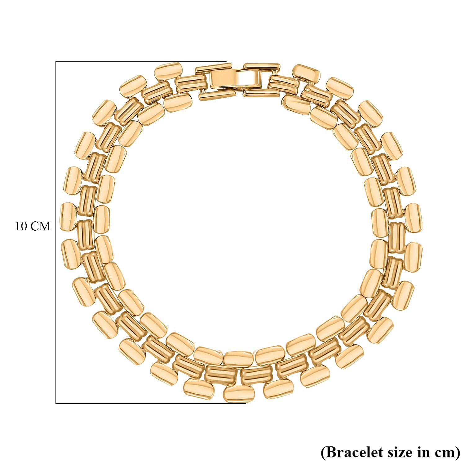 One Time Close Out - Bracelet (Size - 7.5) in Yellow Gold Plated 8192332 5