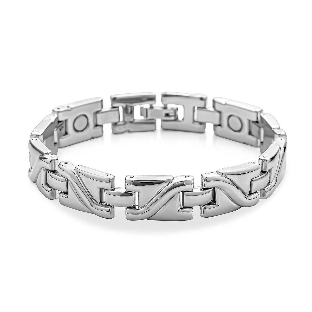 Bracelet (Size - 7.5) With White Silver Tone. 7224732 0
