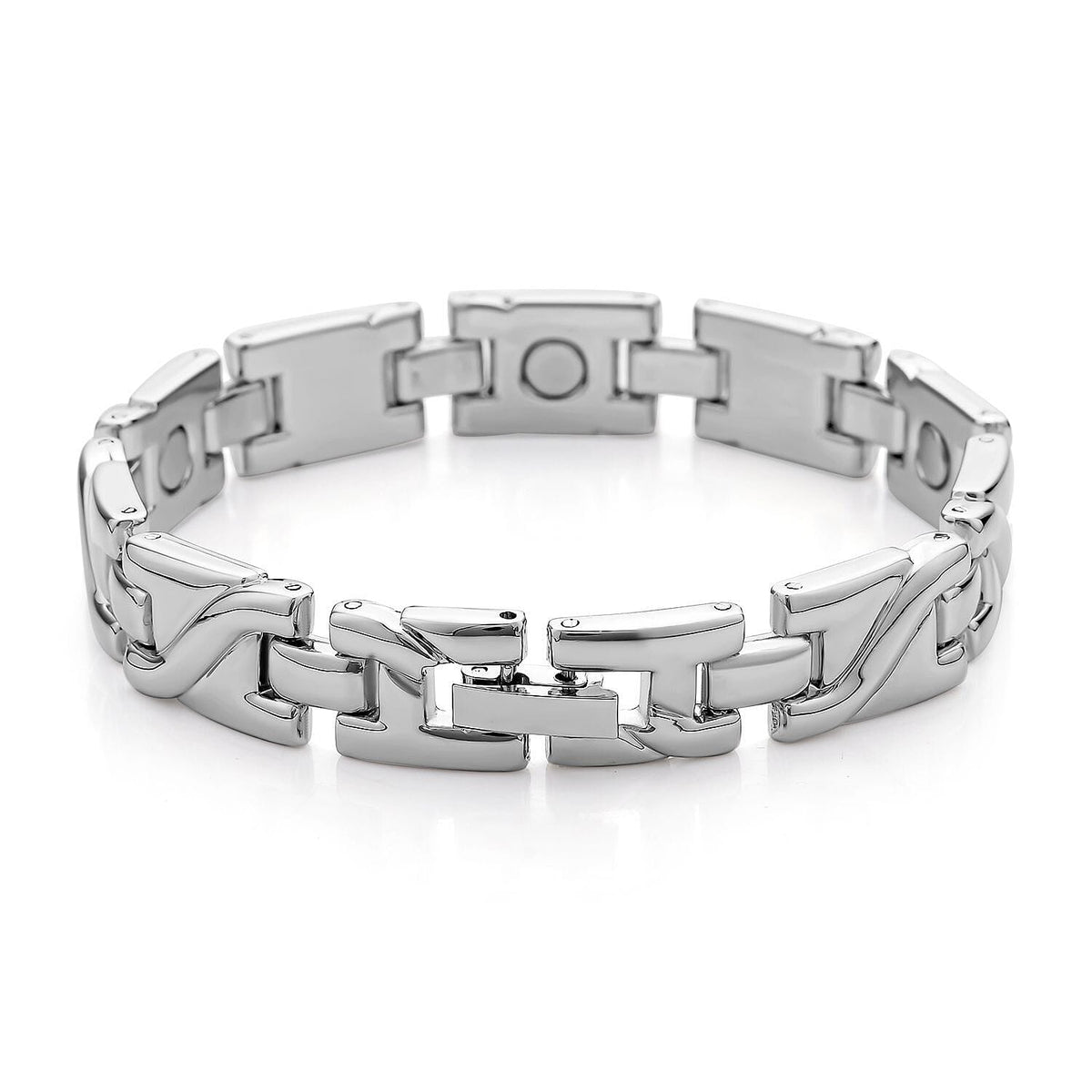 Bracelet (Size - 7.5) With White Silver Tone. 7224732 3