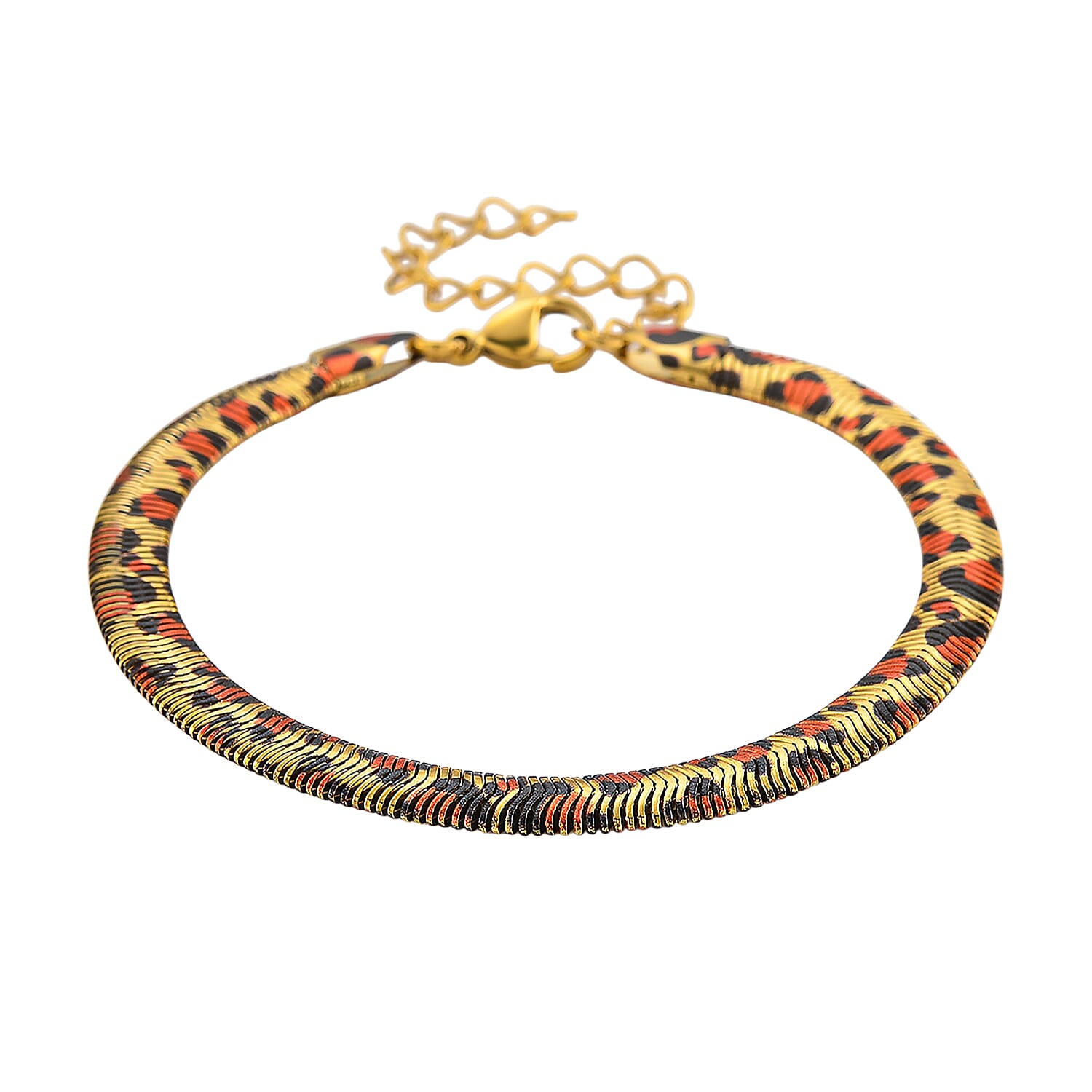 Designer Inspired- Leopard Print Bracelet (Size 7.5) 8259847 0