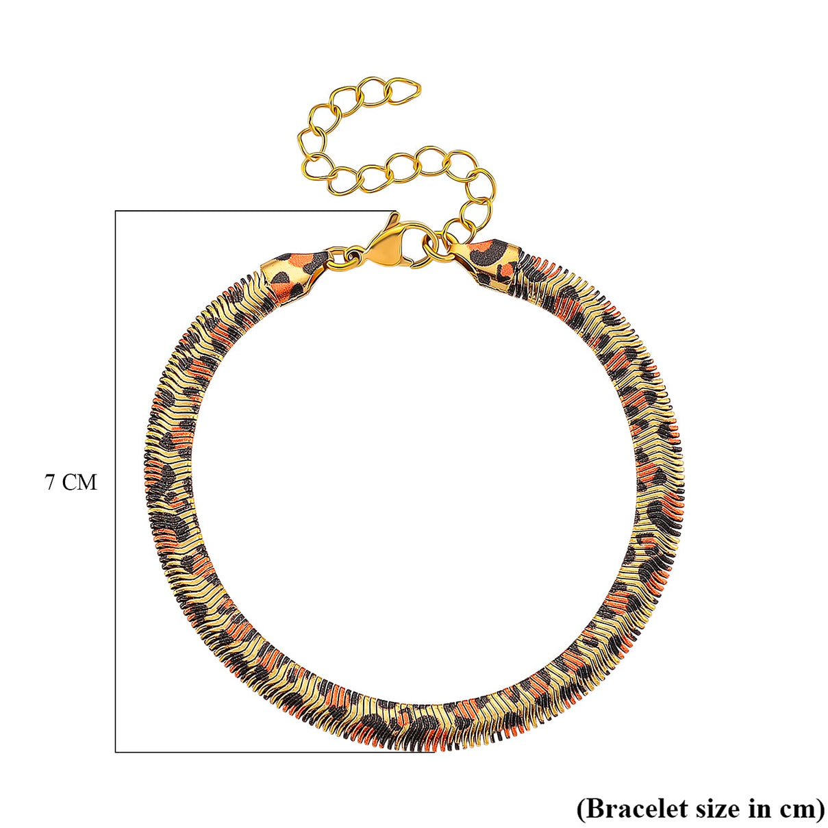 Designer Inspired- Leopard Print Bracelet (Size 7.5) 8259847 6