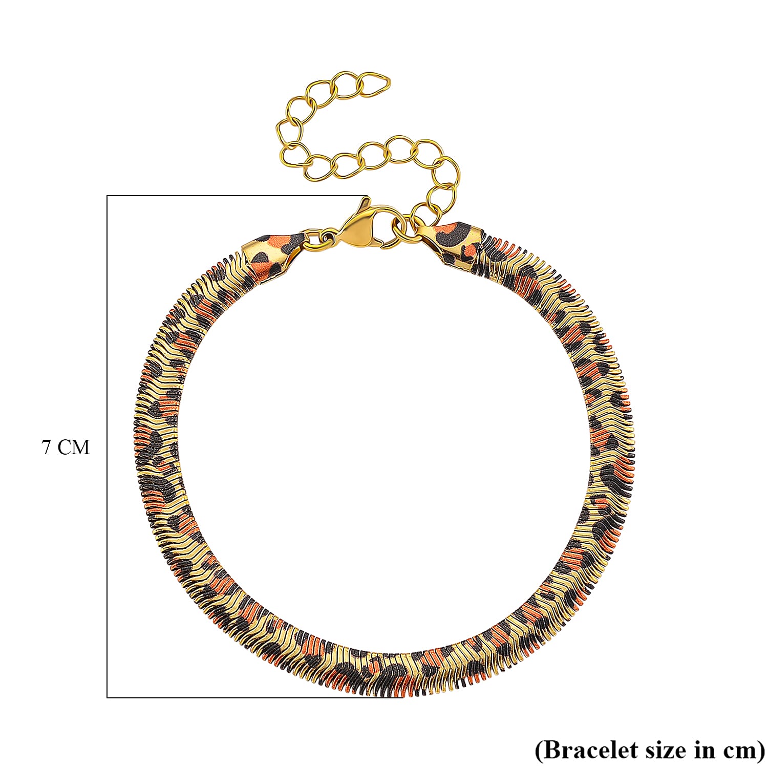 Designer Inspired- Leopard Print Bracelet (Size 7.5) 8259847 6