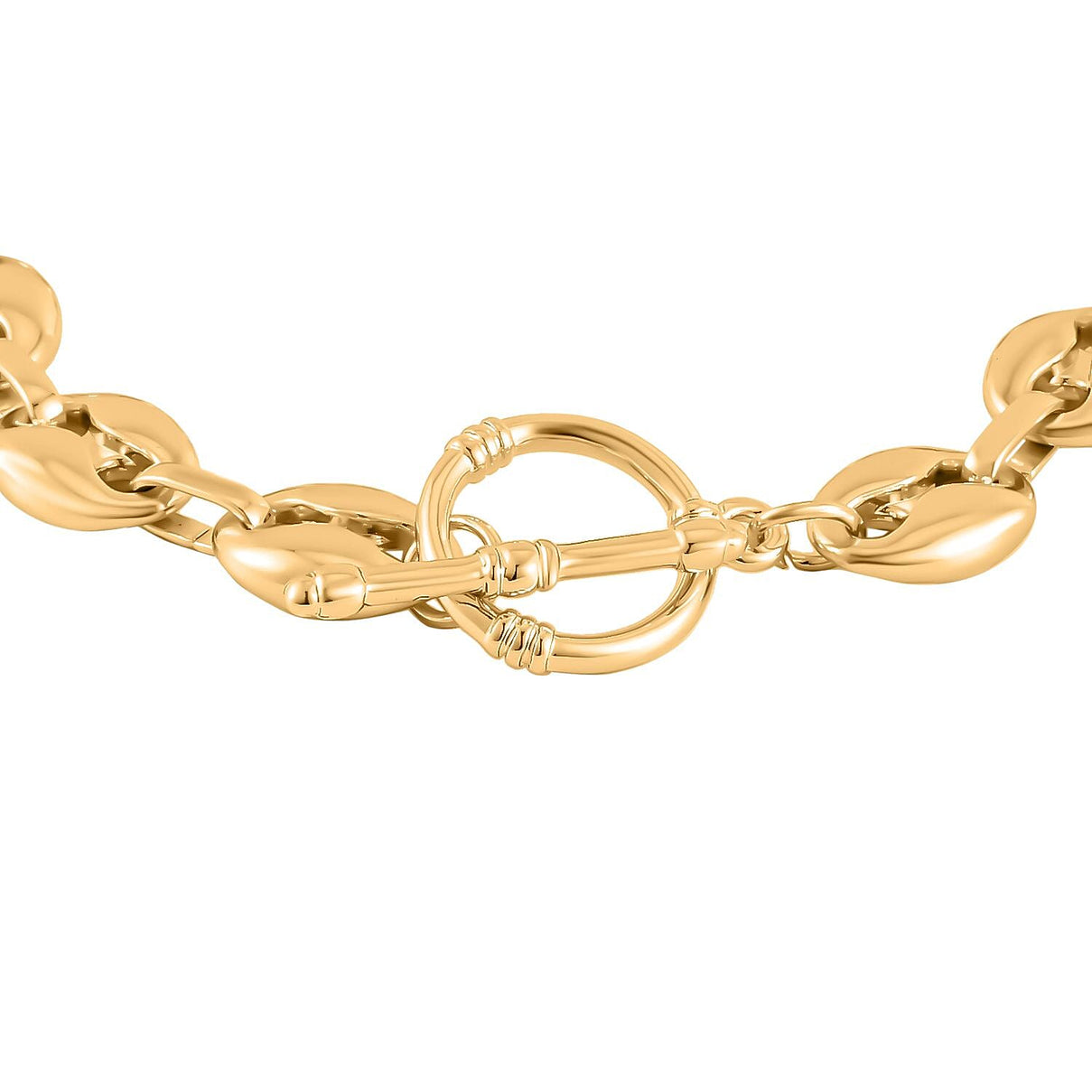 Designer Inspired Mariner Bracelet with Bar Clasp (Size - 7.5) in Yellow 7948703 2