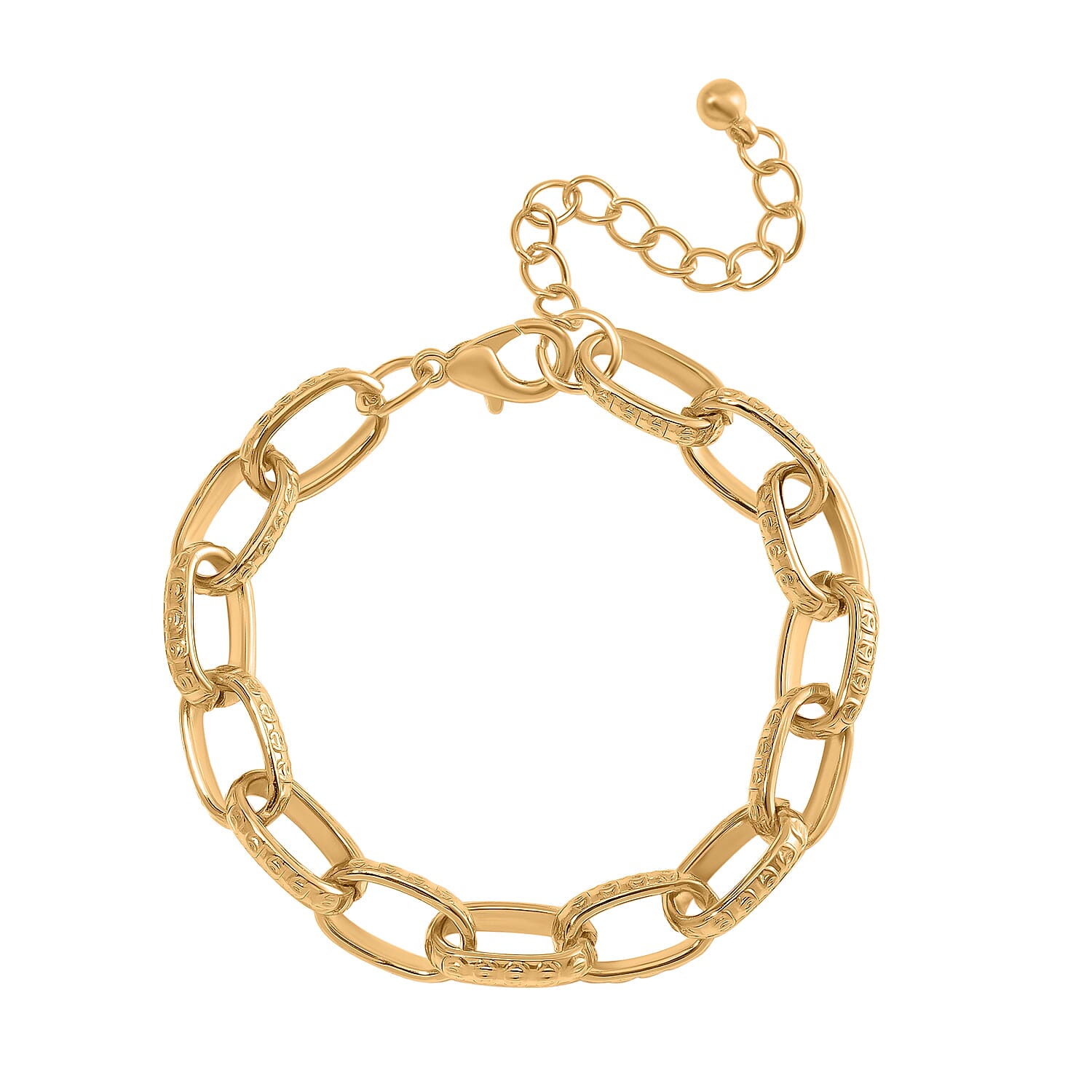 Paperclip Bracelet (Size - 7.5-2 Ext) With Lobster Clasp 7986403 0