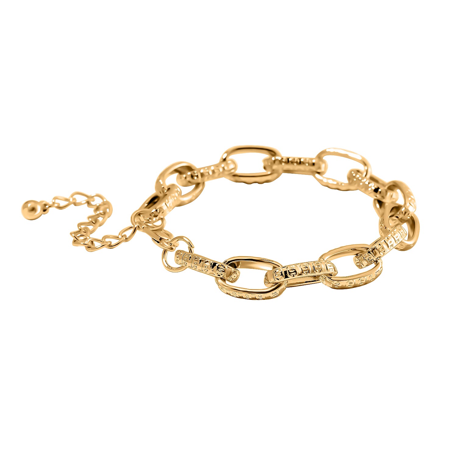 Paperclip Bracelet (Size - 7.5-2 Ext) With Lobster Clasp 7986403 2