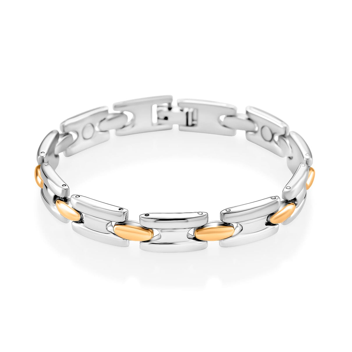 Two Tone Magnetic Bracelet (Size - 7.5) 8196341 0