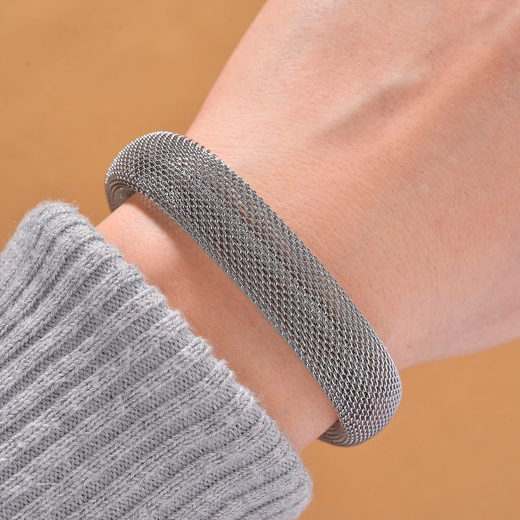 Designer Inspired Bracelet (Size - 7 - 1.5 Ext) - White