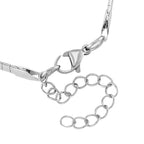 TJC 20TH Birthday Deal -  Omega Bracelet With Lobster Clasp (Size - 8-1 Ext)