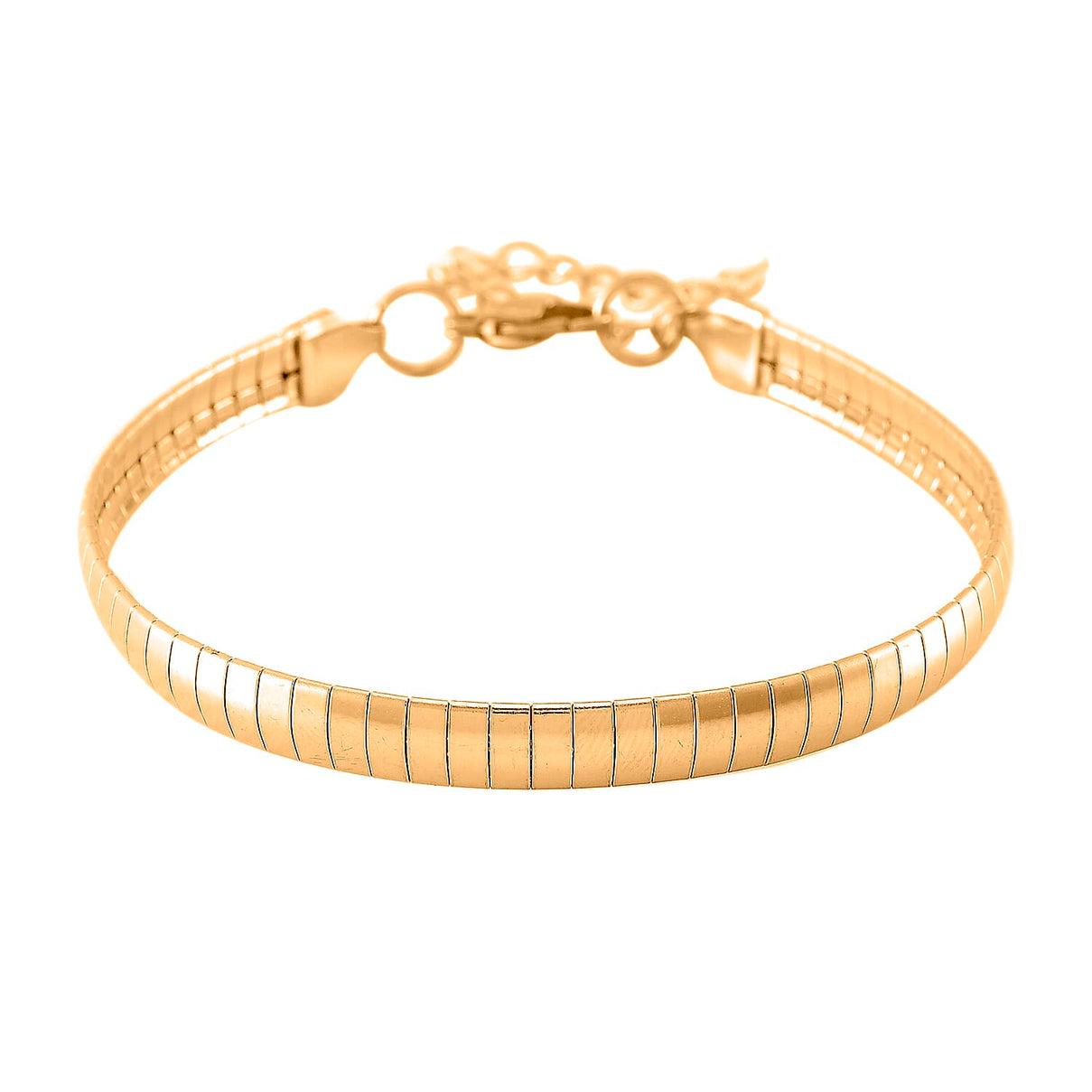 Omega Bracelet with Lobster Clasp (Size - 8+1 Ext) in Yellow Gold Tone V32491228 0