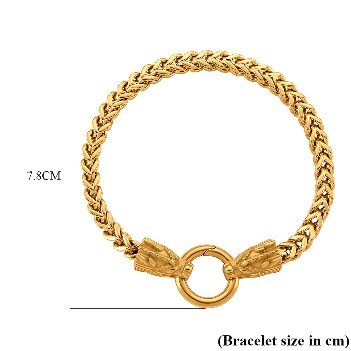 One Time Close Out - Dragon Bracelet (Size - 8) 8231565 6