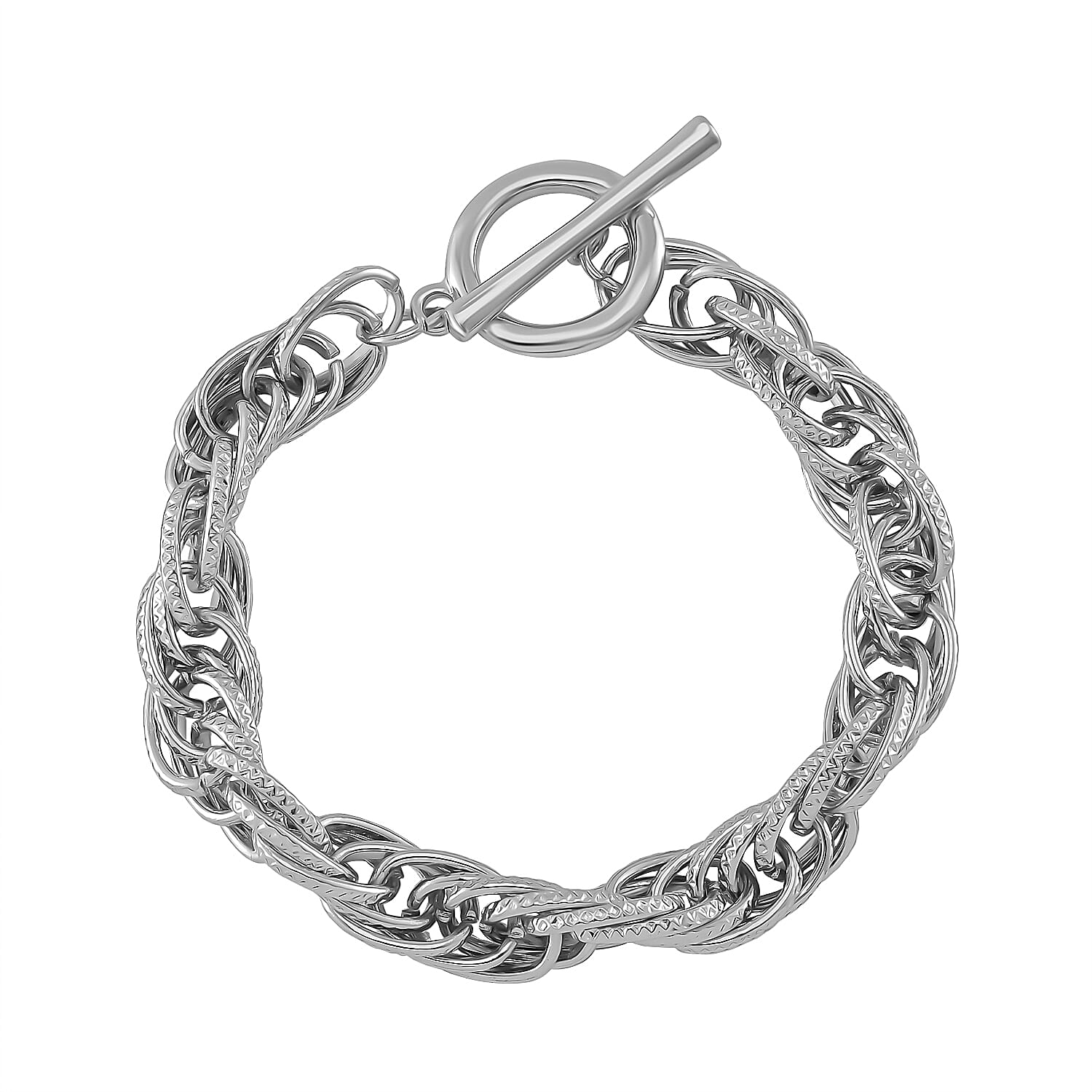 Prince of Wales Bracelet With T Bar Clasp  (Size - 8) 7876328 0