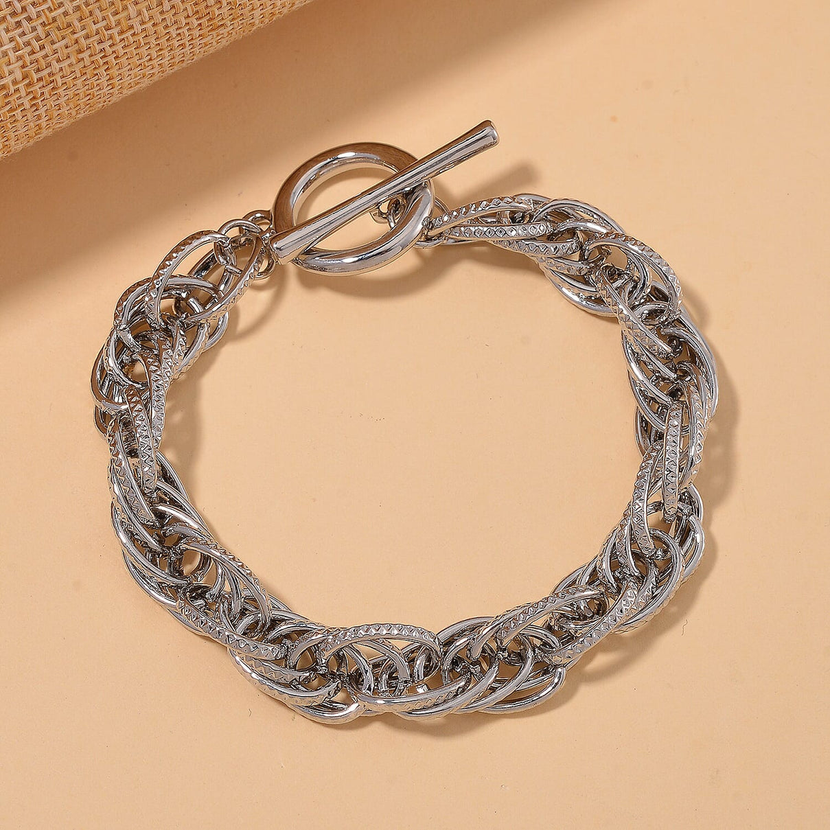 Prince of Wales Bracelet With T Bar Clasp  (Size - 8) 7876328 1