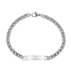 Bracelet (Size - 8.5) in Stainless Steel