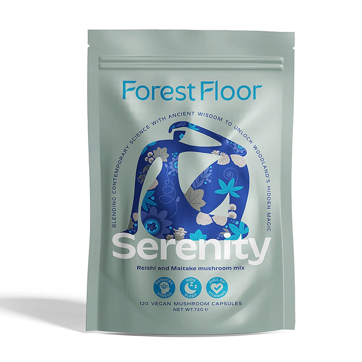 Forest Floor Serenity Reishi and Maitake Mushroom Capsules (120) 7980436 1
