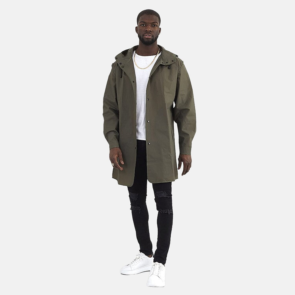 Brave Soul Eva Woven Jacket - Khaki V32608646 0