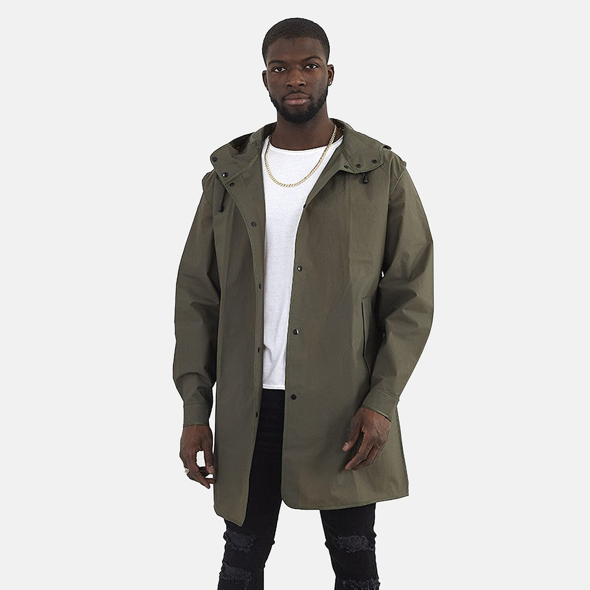 Brave Soul Eva Woven Jacket - Khaki V32608646 1