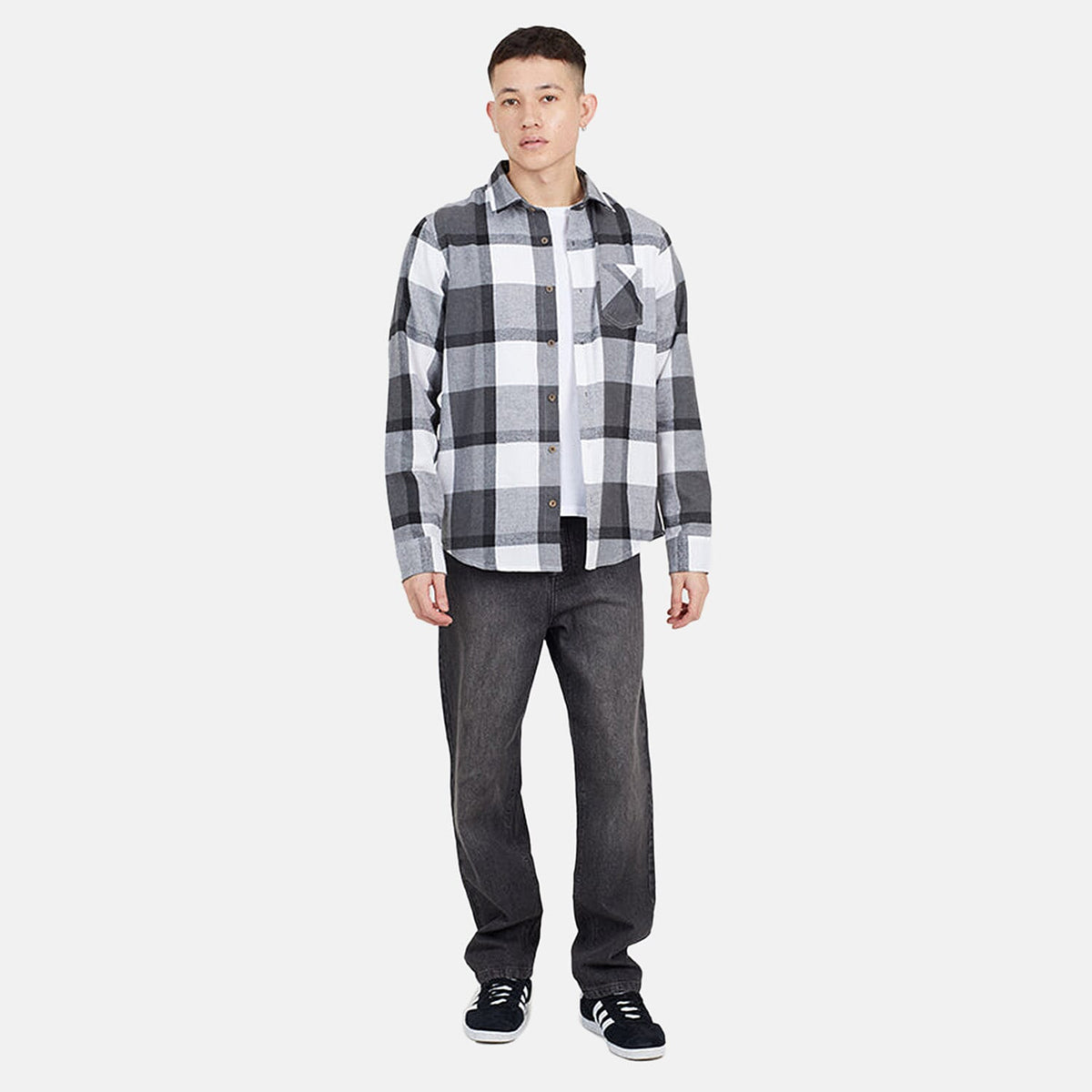 Brave Soul Men's Long Sleeve Check Shirt V32611844 0