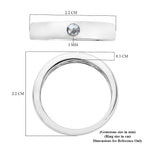Espirito Santo Aquamarine Ring in Platinum Overlay Sterling Silver