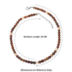 EverTrue - Bronze Enhance Pearl & Fresh Water Pearl Beads Necklace (Size - 18-2 Ext) 150.00 Ct.