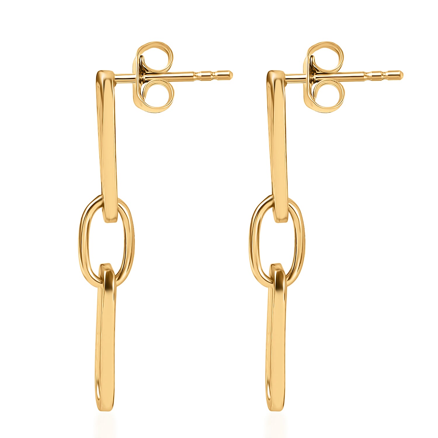 EverTrue Bronzella Collection - Push Back Earring in 18K Gold Plating 8232852 5