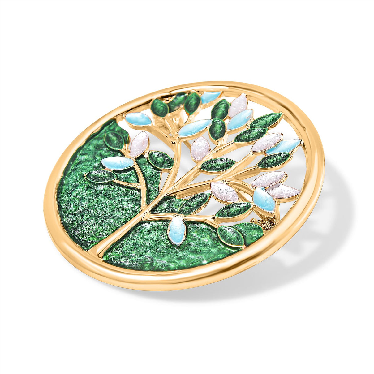 Tree of Life Brooch in Gold Tone 7875946 3