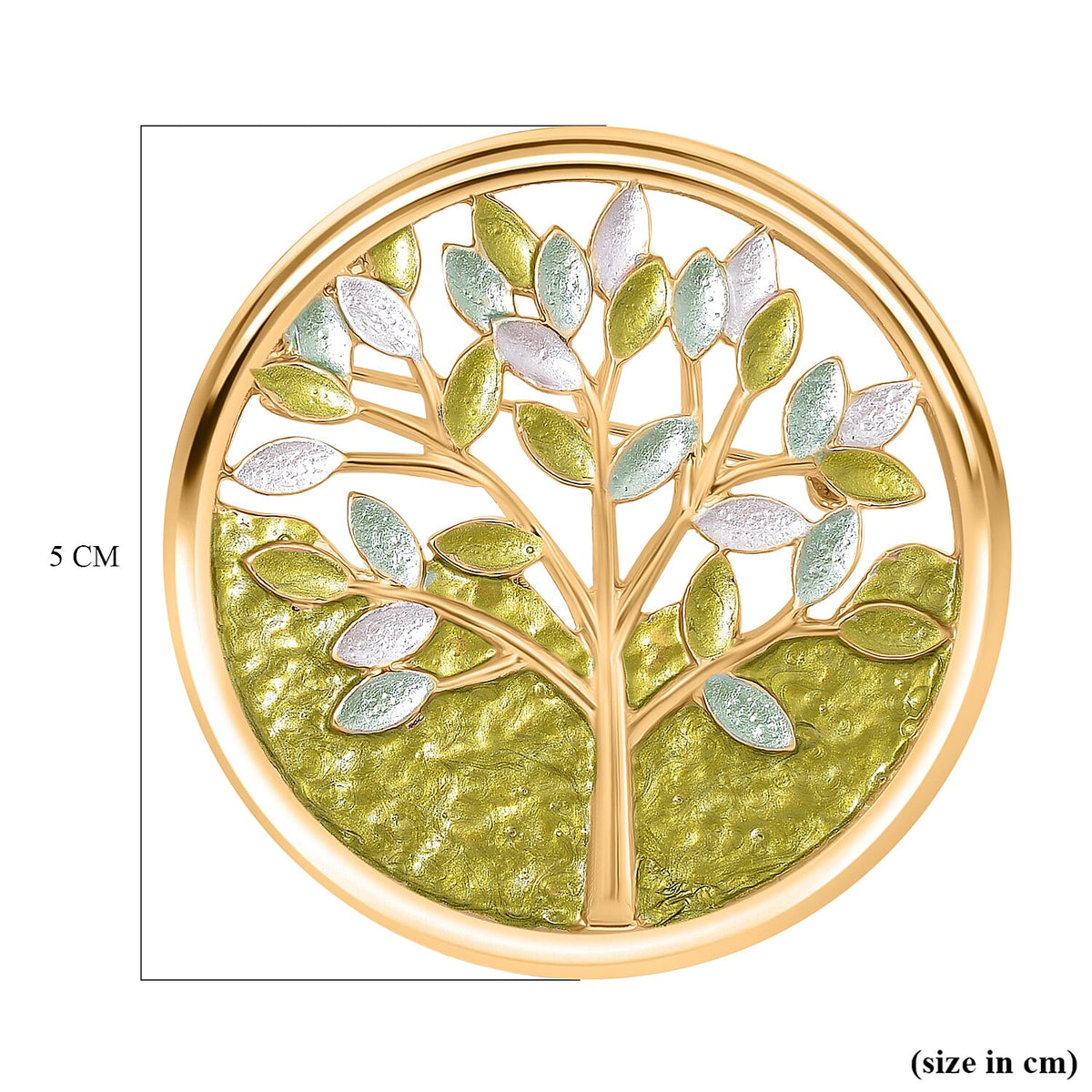 Tree Brooch in Gold Tone 7875947 4