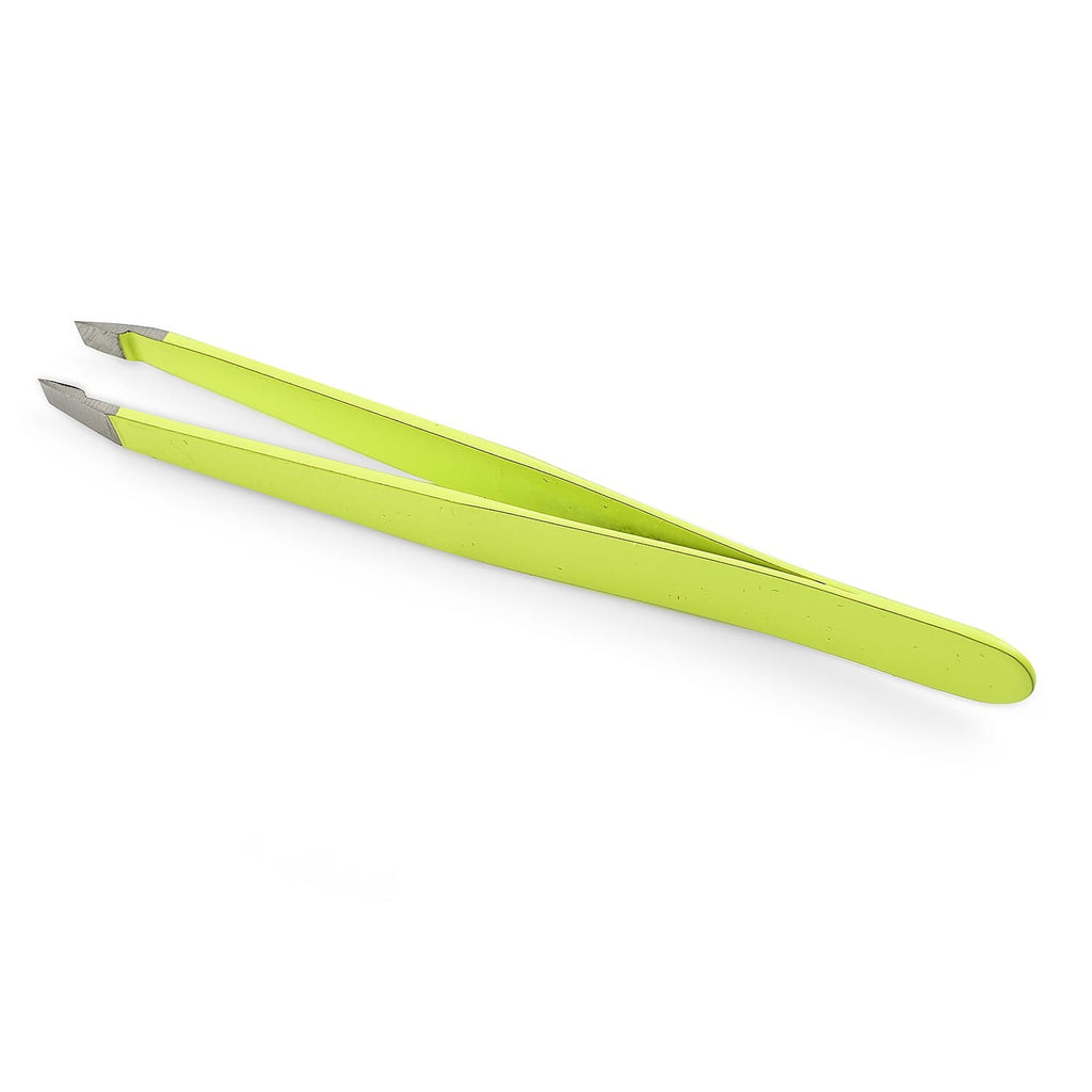 Shavata Italian Made Tweezers with Wallet - Yellow