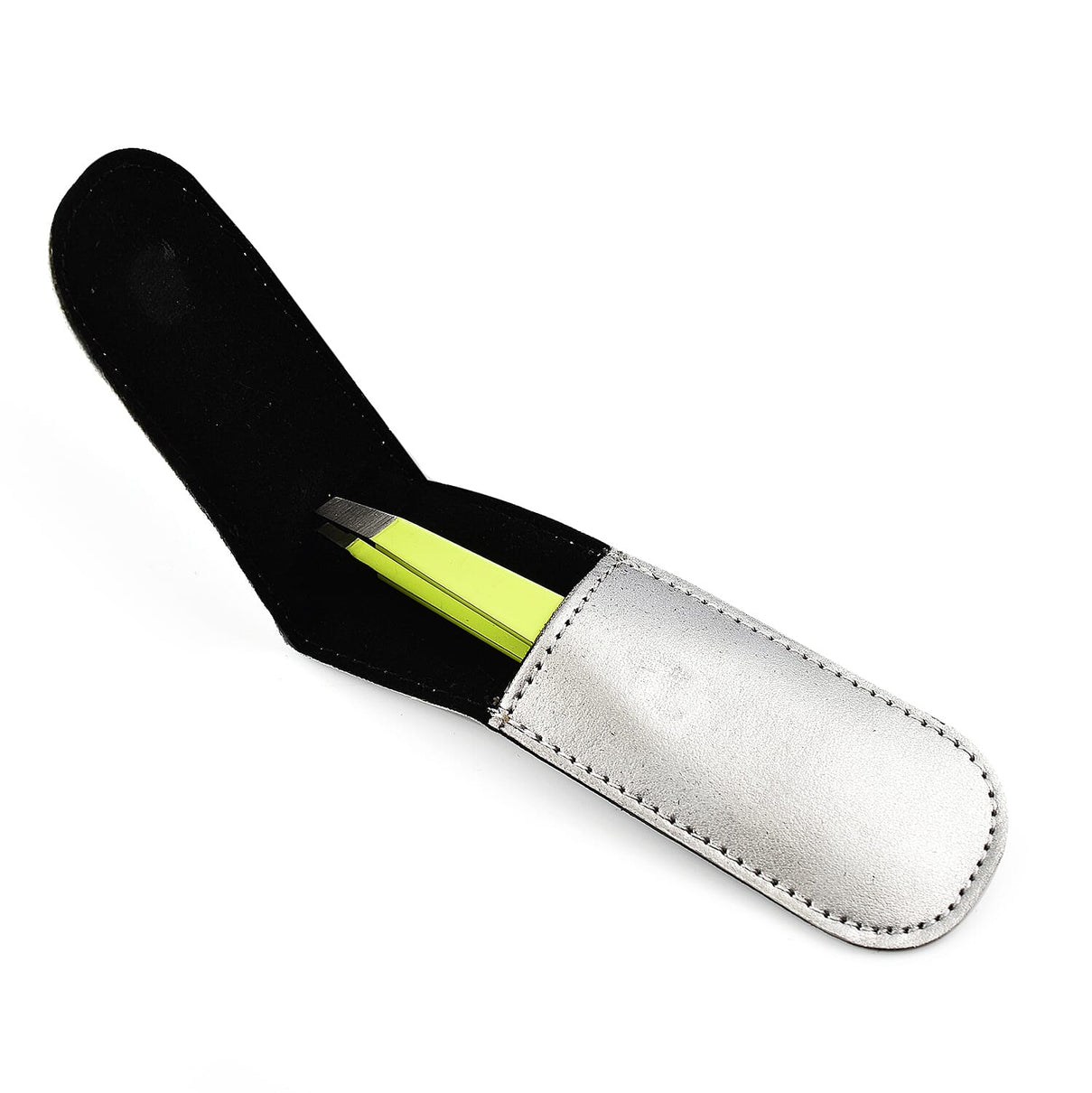 Shavata Italian Made Tweezers with Wallet - Yellow 7757118 4